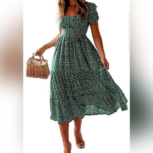 Dresses & Skirts - 🌞Floral Striped Printed Elegant Beautiful Cute Mi